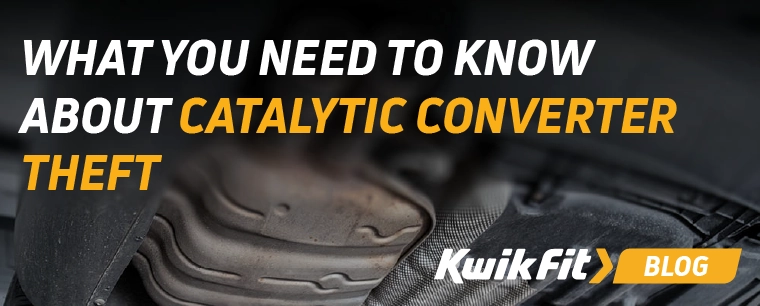 Catalytic converter in a car